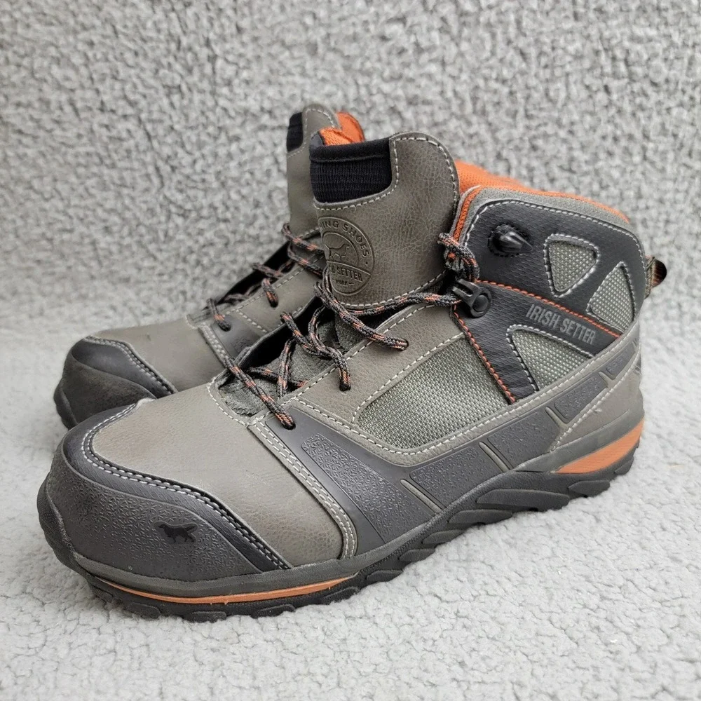 Red Wing Irish Setter Work Boots Nano Toe Mens Size 8D Ultra Dry Waterproof READ